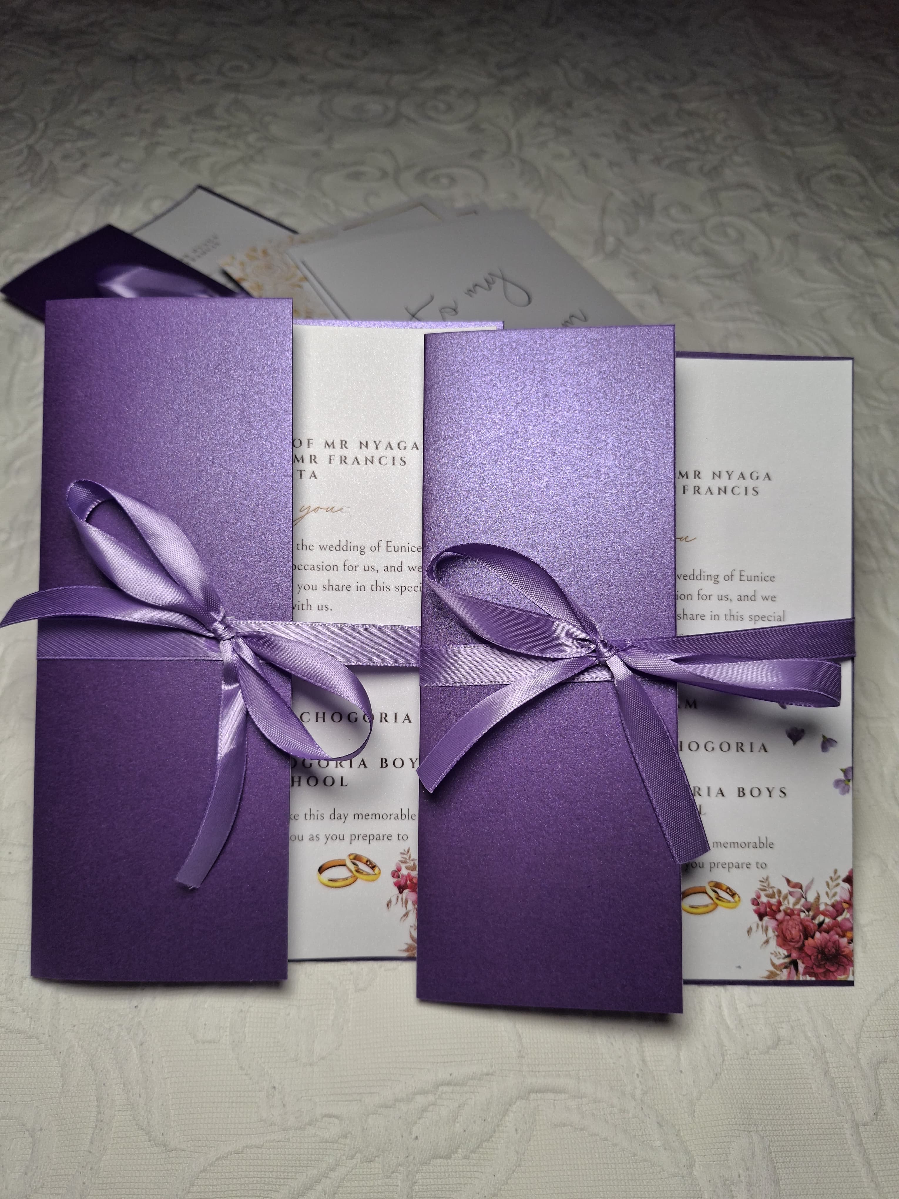 Luxury Wedding Invitations Nairobi